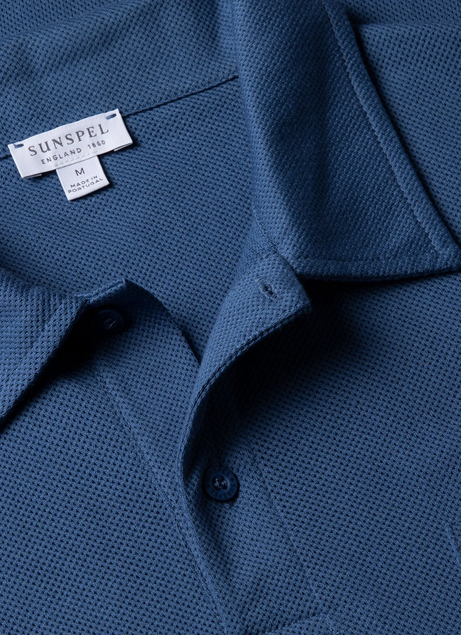 Ultimate Wear Men's Riviera Polo Shirt in Soft Denim