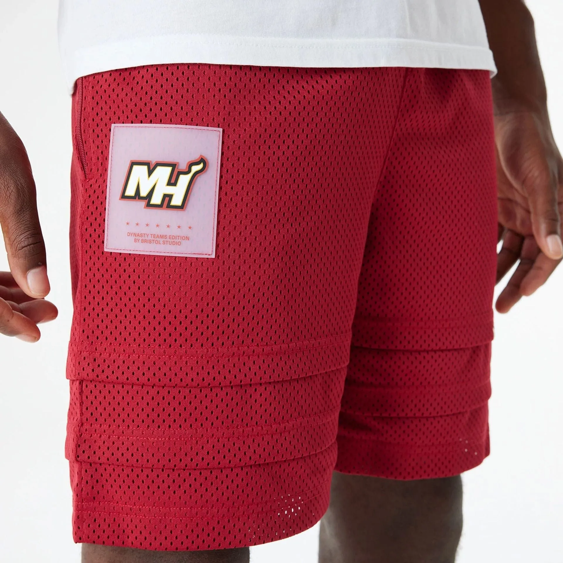 Miami Heat Bristol Studio x NBA Dark Red Shorts Sport Ready Eco-friendly