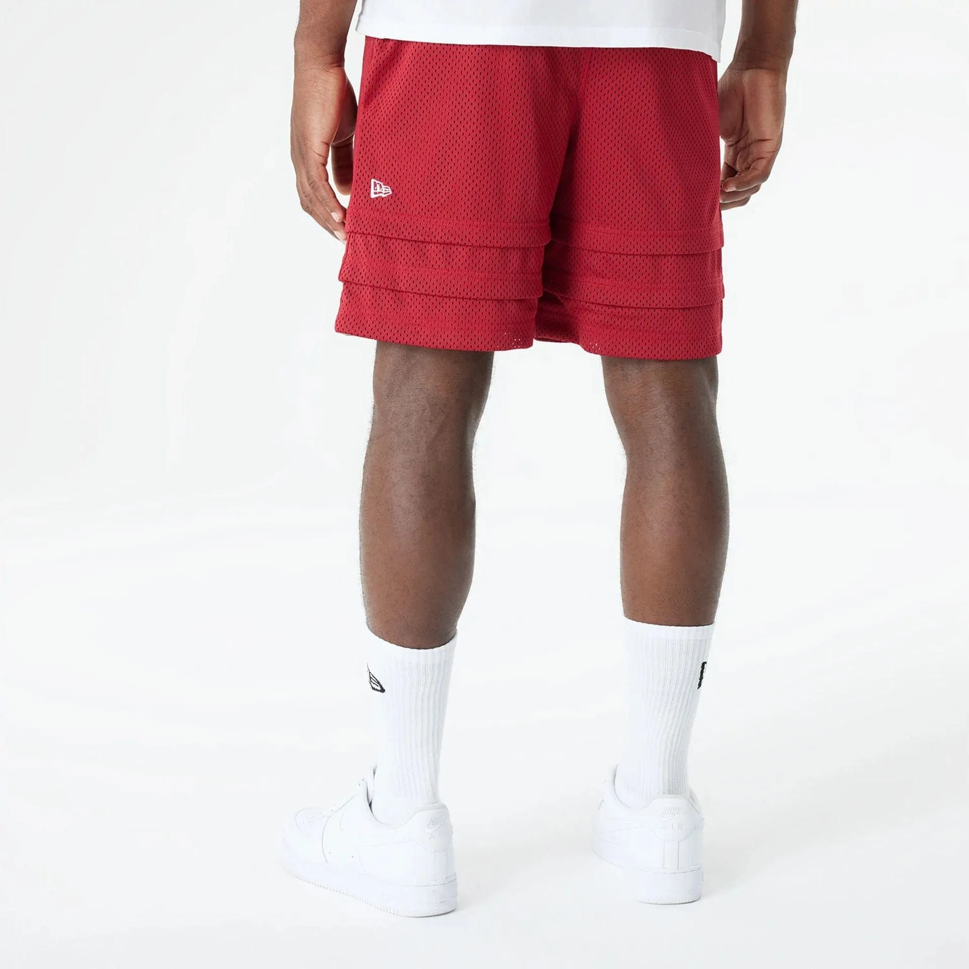 Miami Heat Bristol Studio x NBA Dark Red Shorts Minimalist Look