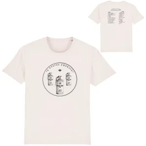 Versatile Top A State's Embrace White T-Shirt