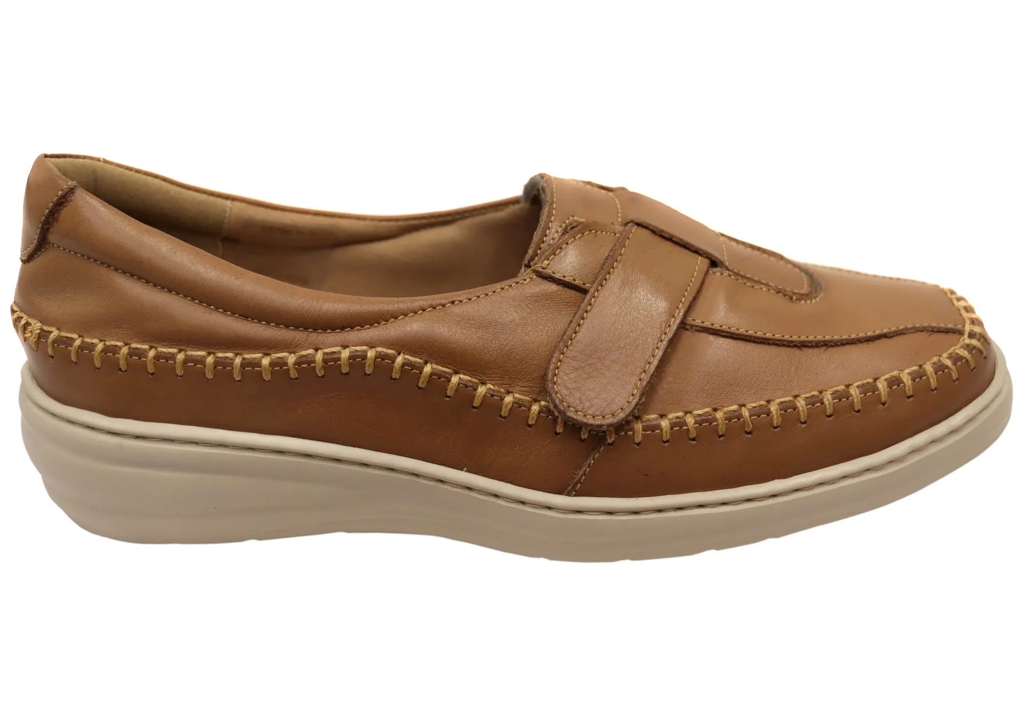 Mironneli Justine Womens Comfortable Brazilian Leather Shoes Day Style