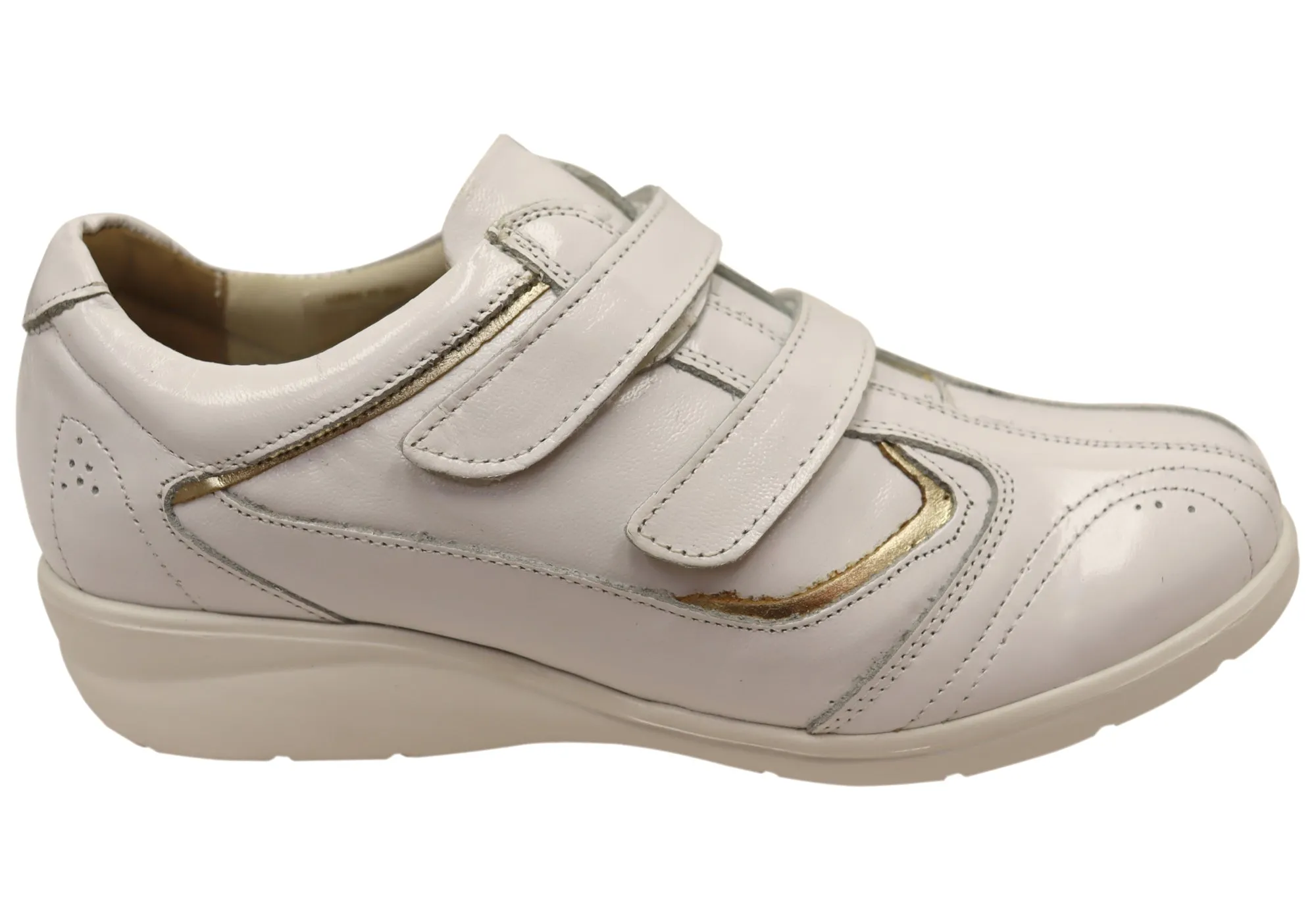 Mironneli Louise Womens Comfortable Brazilian Leather Shoes Stair Run