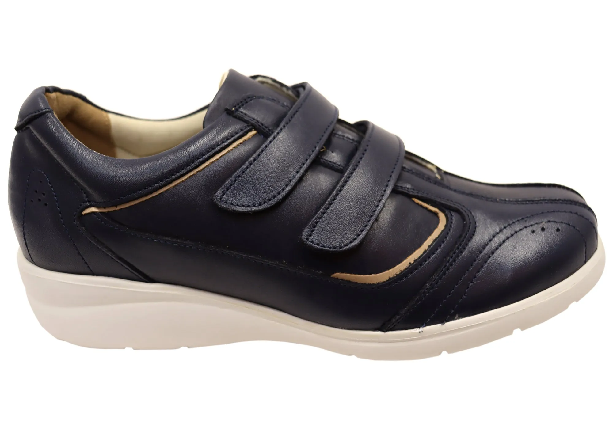 Mironneli Louise Womens Comfortable Brazilian Leather Shoes Wood Hike