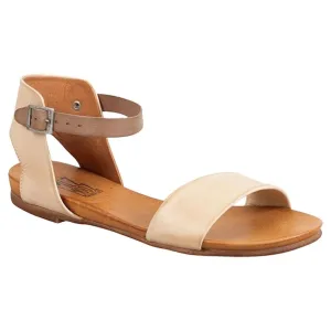 Oasis Path Rubber Toe Guard Miz Mooz Women's Alanis Cream Leather