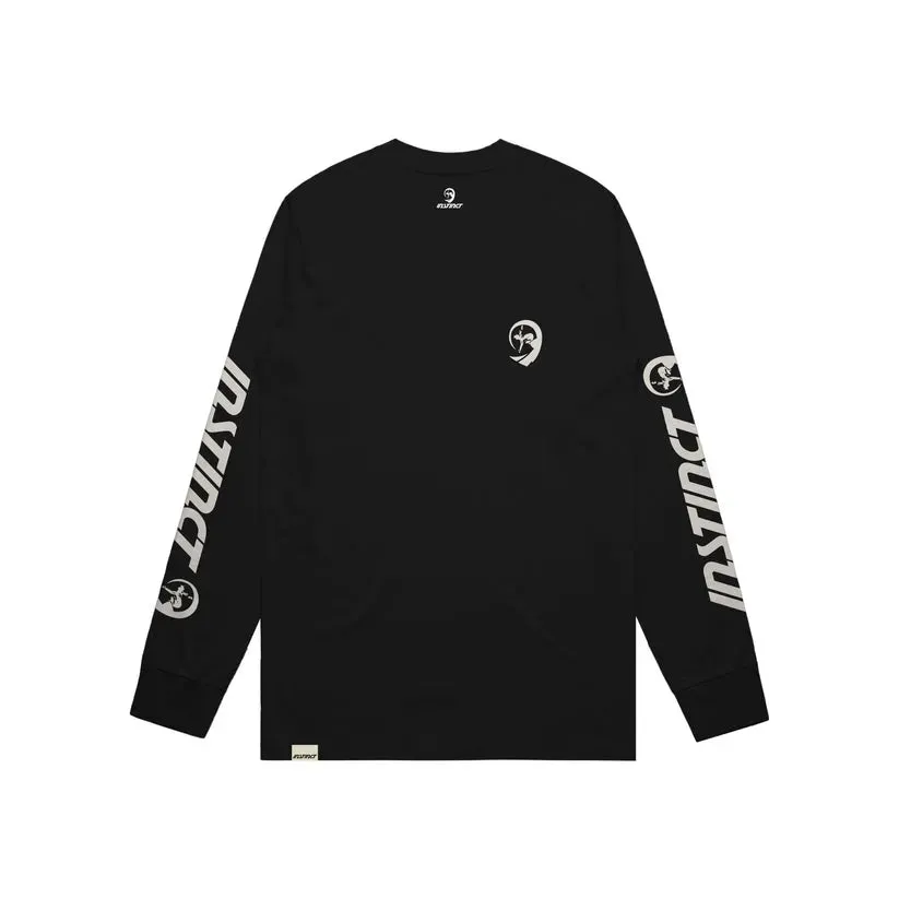 Chilly Wear Instinct Mens Shirt Slanted Long Sleeve Tee