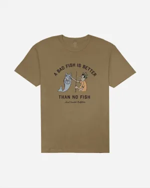 Lost Mens Shirt Gone Fishin Vintage Dye Eco Friendly Fabric Casual All-Day