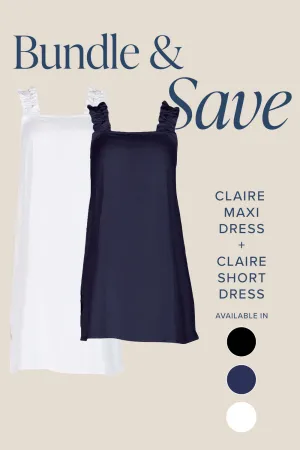 Soft Gradient The Claire Maxi & Claire Short Dress Bundle