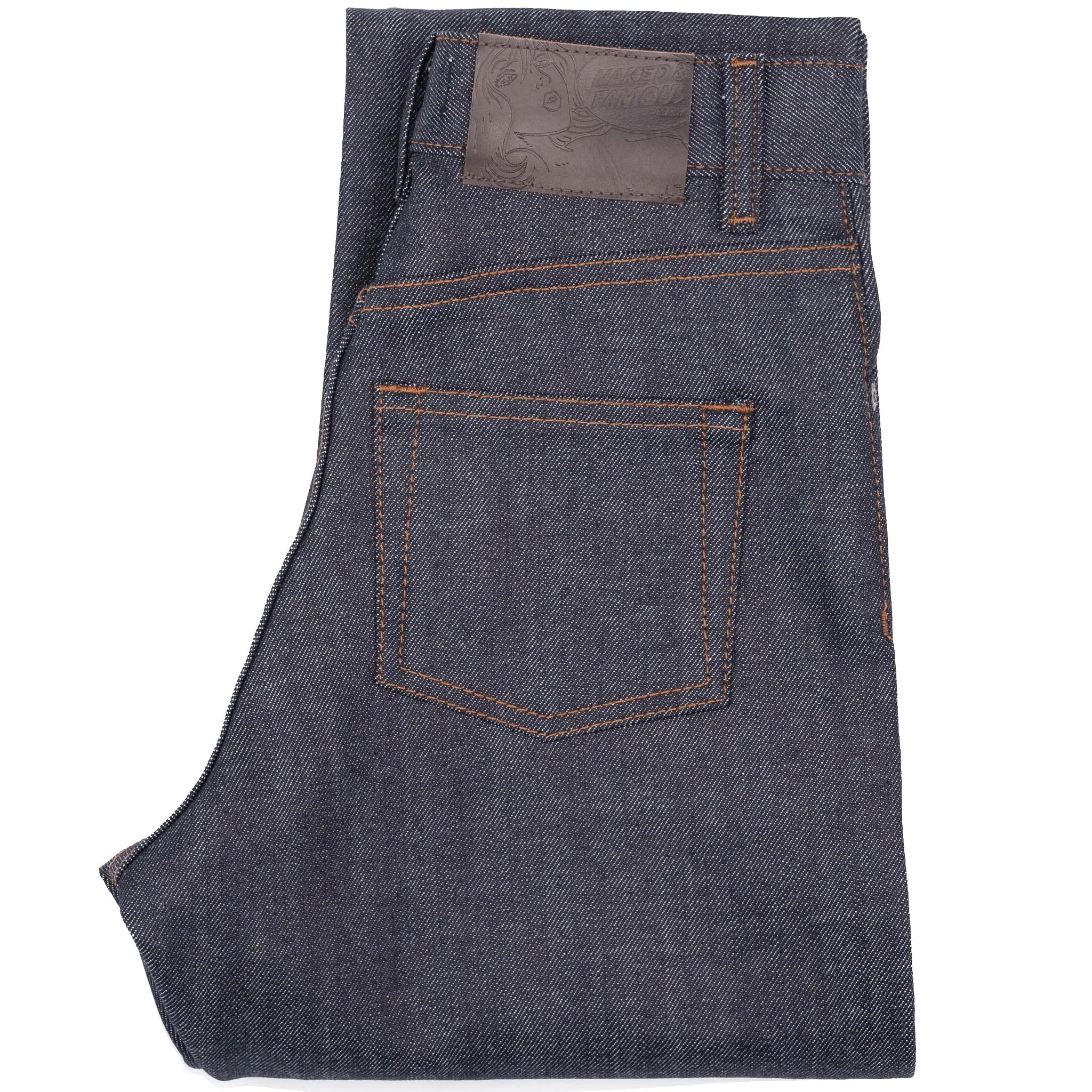 Super Girl - Stretch Selvedge - Indigo Foundation Piece classic clothing