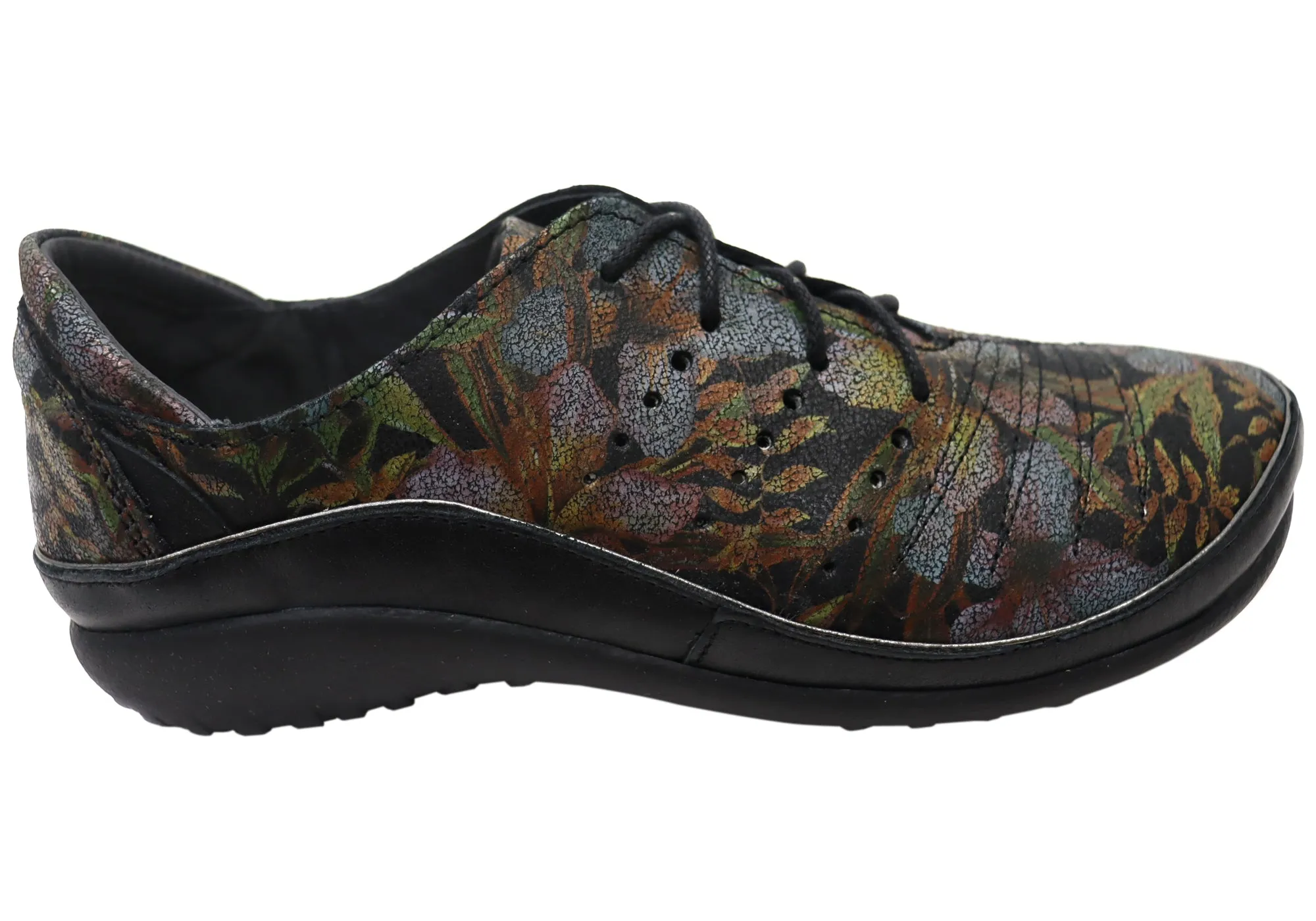 Dry Comfort Responsive Cushioning Layer Naot Kumara Womens Leather Lace Up Comfortable Shoes