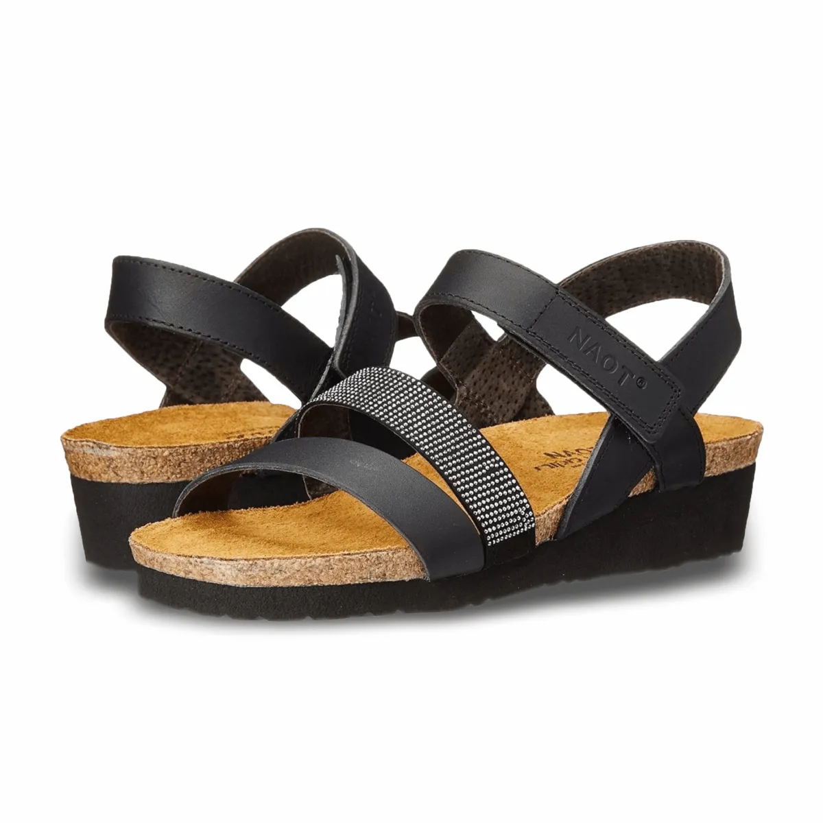 Naot Women's Krista Black Matte Leather Versatile Look