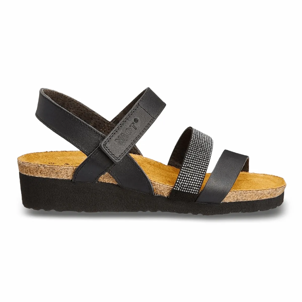 Classic Edge Breath Zones Naot Women's Krista Black Matte Leather