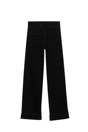 Tiffosi Womens Jeans Olivia_7 Black All Time Basic Everyday Classic Wear Comfy