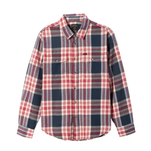 Relaxed Movement Holiday Outfit Dark Seas Mens Shirt Moore Flannel