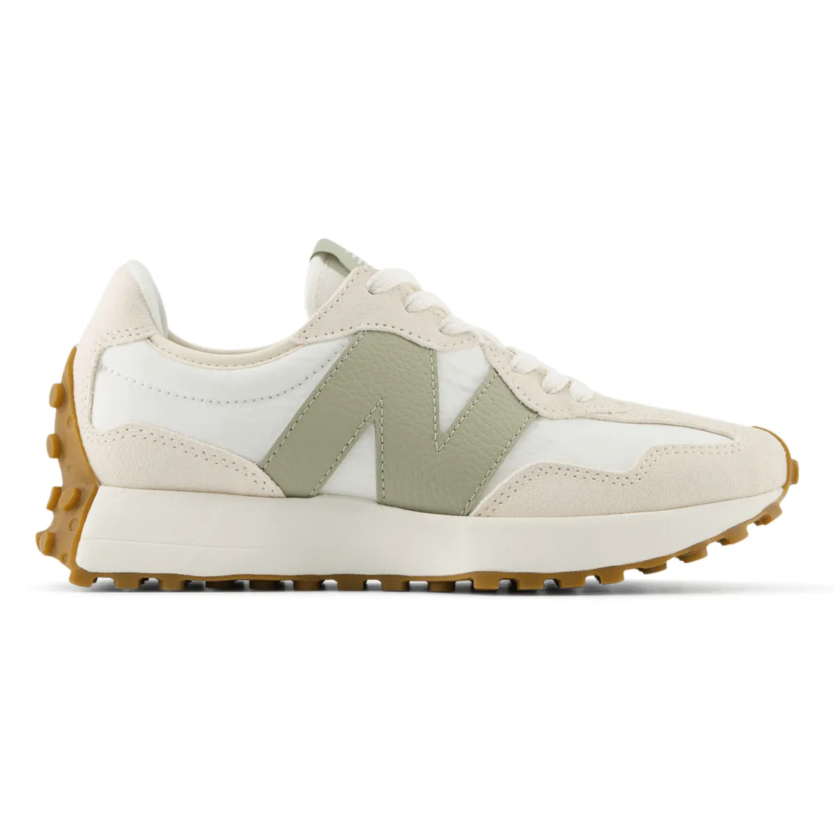New Balance Women's WS327FTB Linen/Sea Salt/Olivine Travel Essential