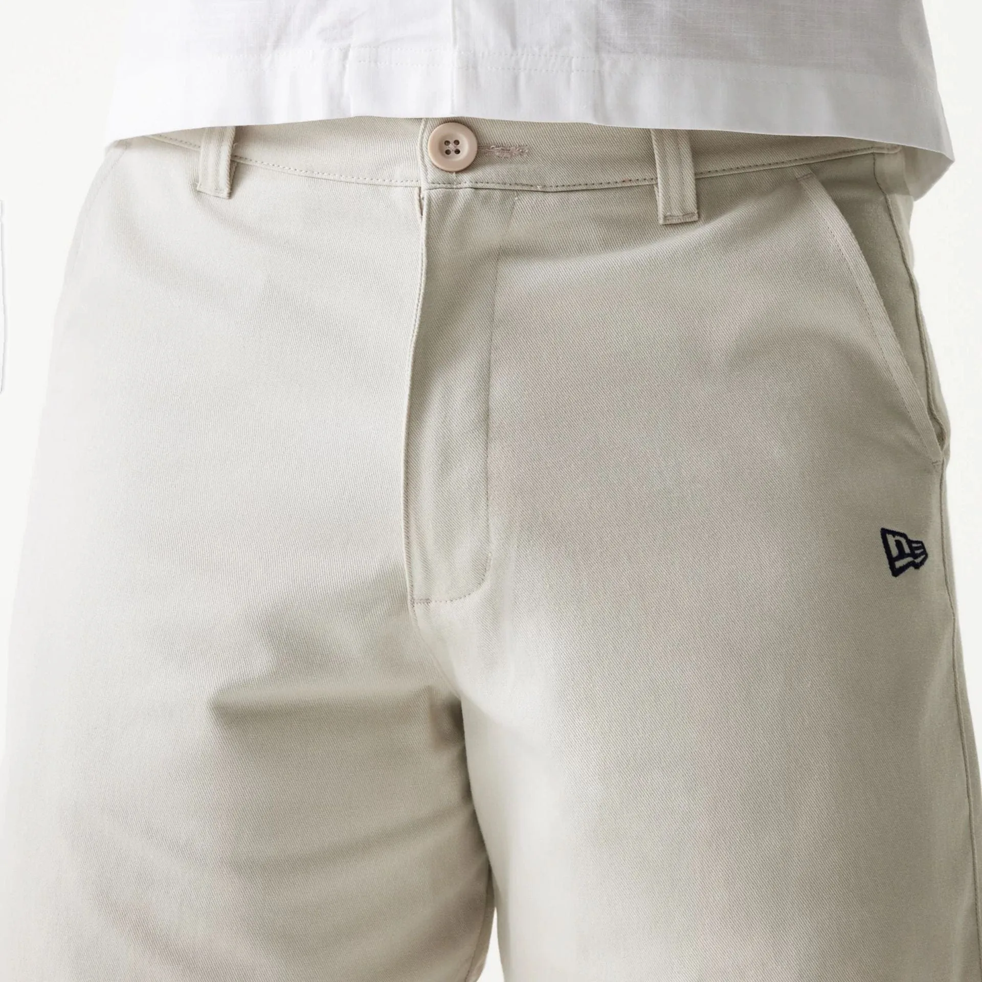 New Era Cream Chino Shorts Outdoor Life back-to-school