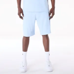 homecoming suede look New Era Towelling Pastel Blue Shorts