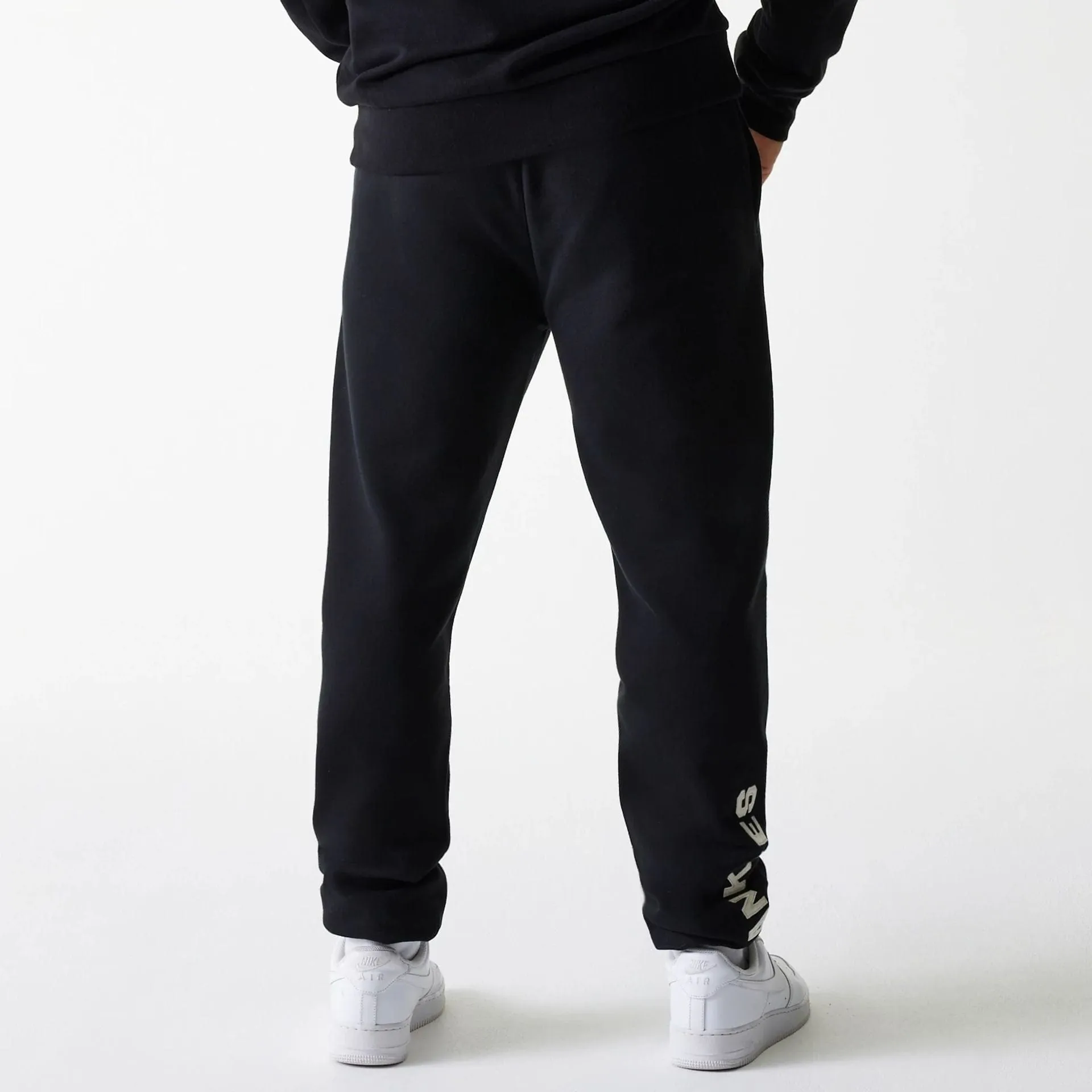 Comfy Wearable Sporty Stretch Fit New York Yankees MLB Heritage Black Joggers