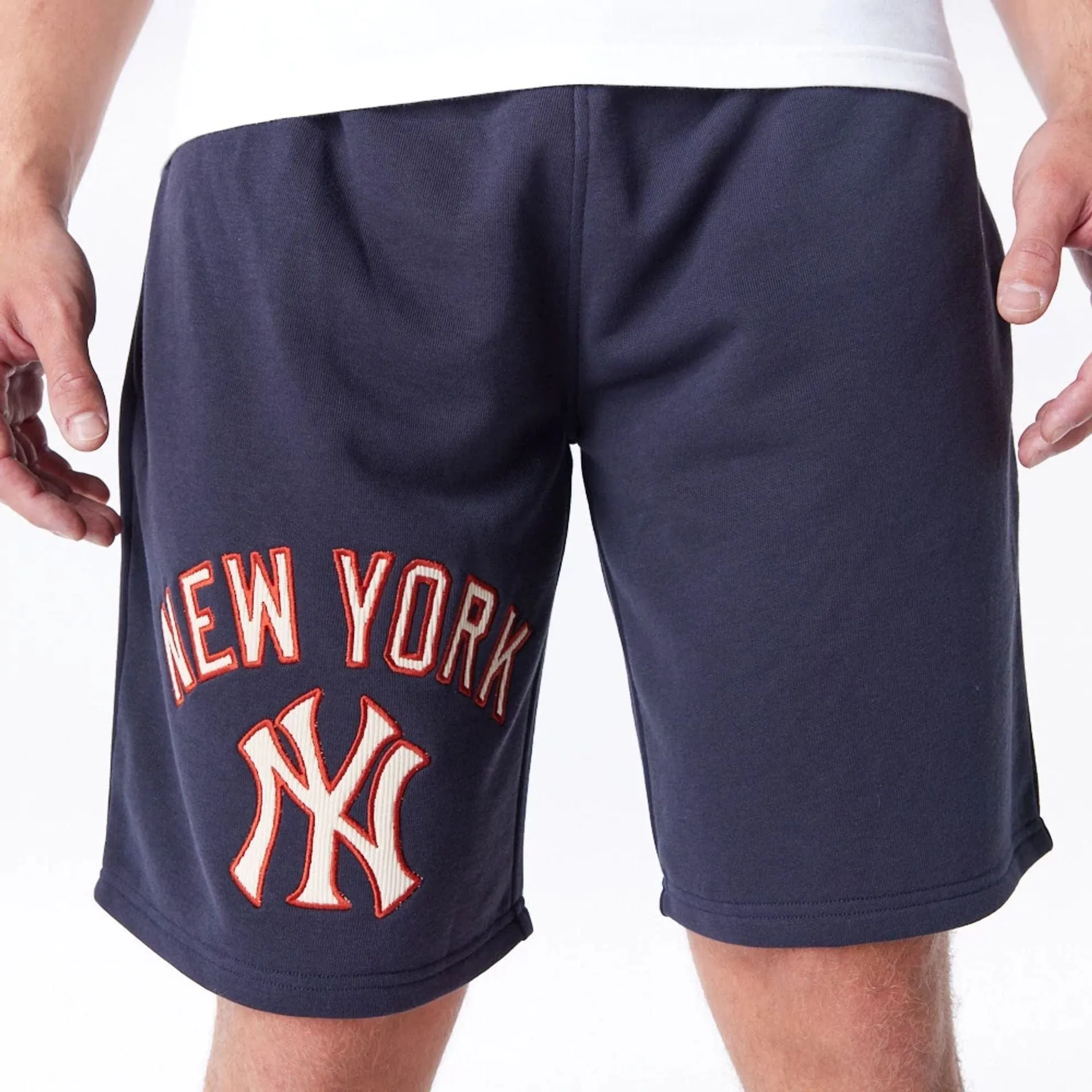 New York Yankees MLB Lifestyle Navy Shorts Luxury Brand Flexibility Built-In