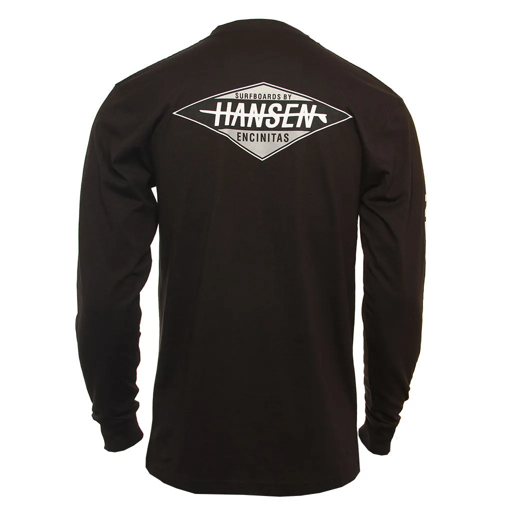 Comfortable Layering Daily Style Hansen Mens Shirt Diamond Long Sleeve