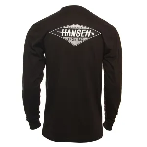Comfortable Layering Daily Style Hansen Mens Shirt Diamond Long Sleeve