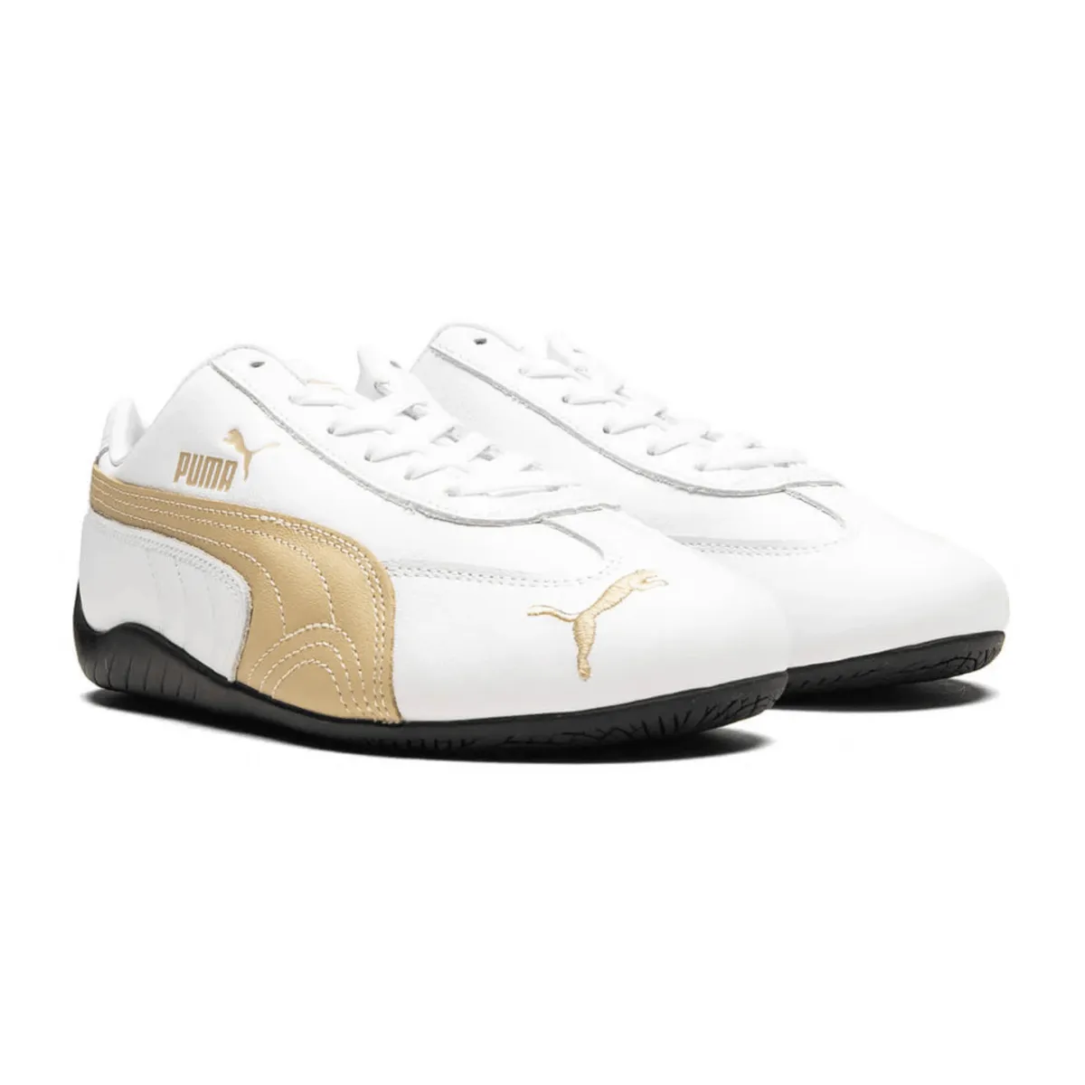 Breathe Comfort Street Appeal Puma Women's Speedcat Leather PUMA White/Toasted Almond