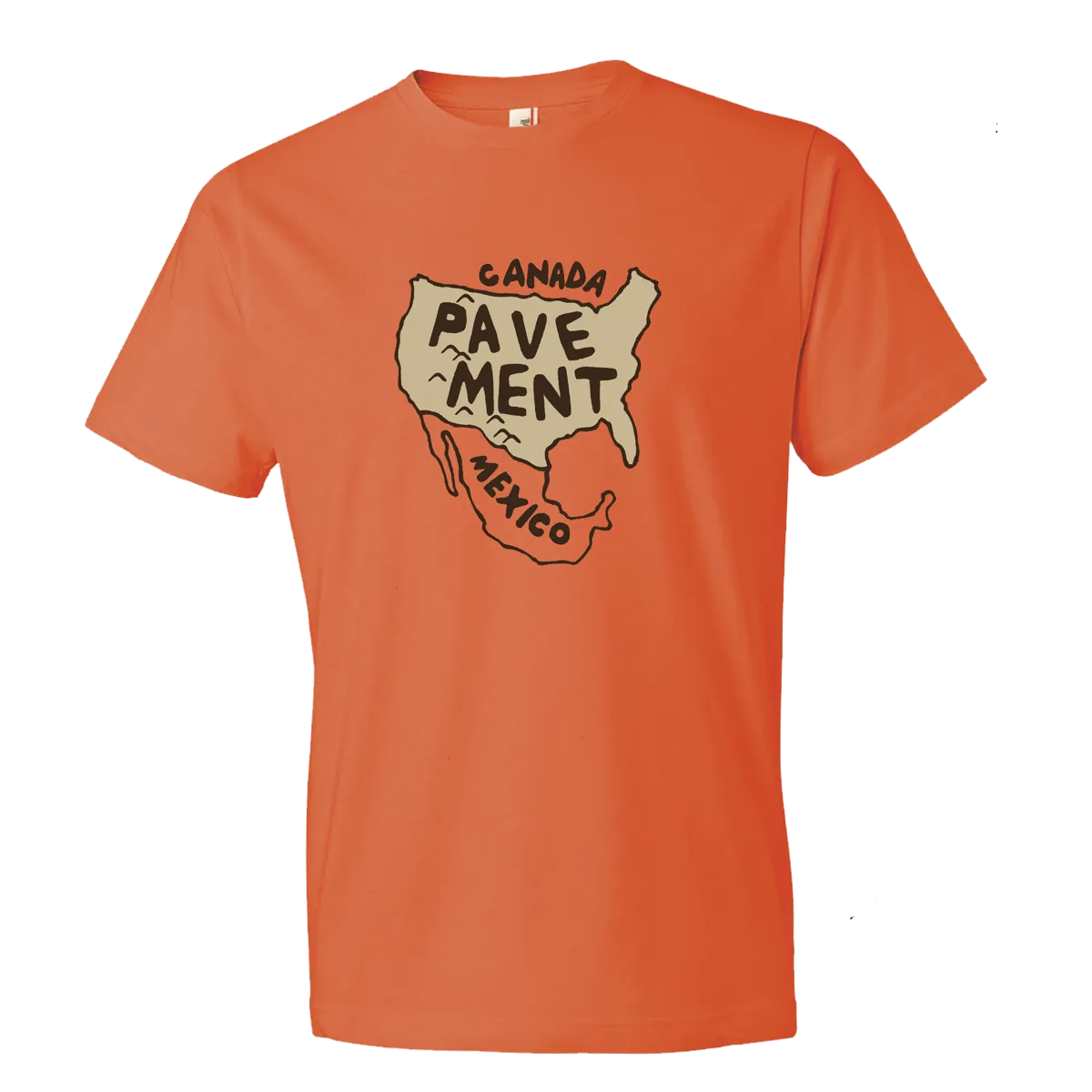 North America Orange Effortless Comfort Wear