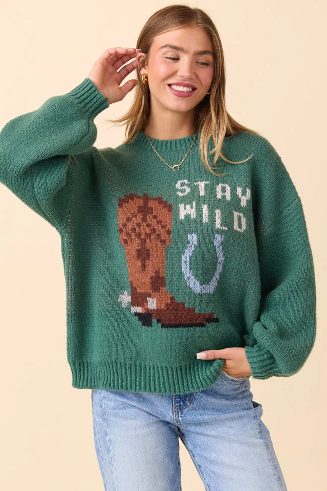 Elegant Pants Lightweight Vest Gail Forest Green Stay Wild Pullover