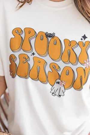 Spooky Season Ivory Graphic Tee SALE Versatile Fashion