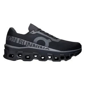 On Mens Trainer Cloudmonster 2 Black/Black Heel Pressure
