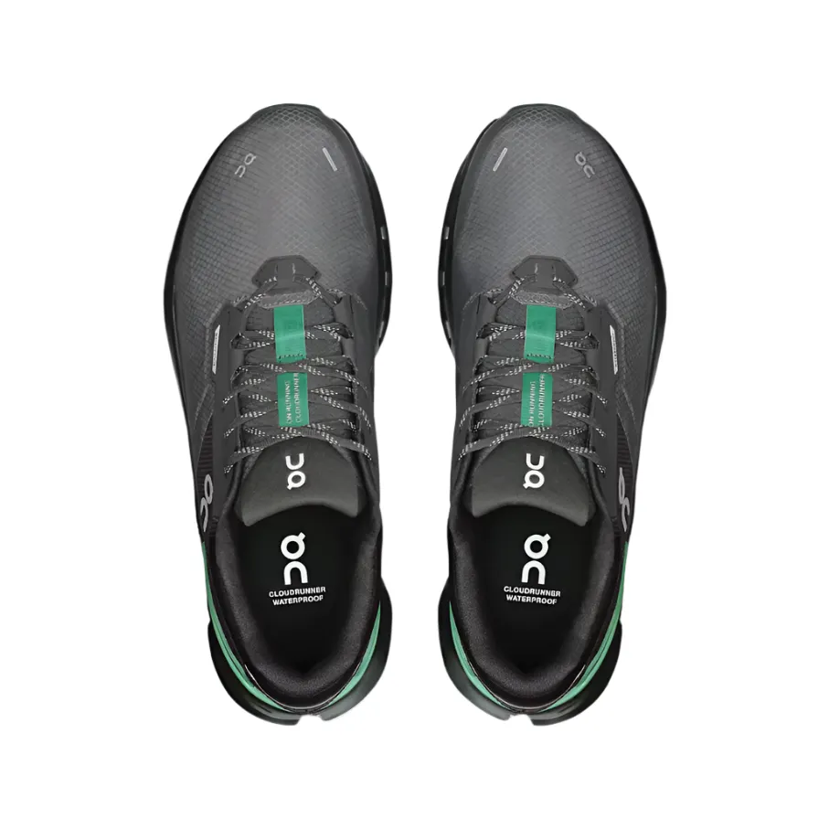 rainy - day shoes Cushioned Midsole Design On Mens Trainer Cloudrunner 2 Waterproof Eclipse/Rosemary
