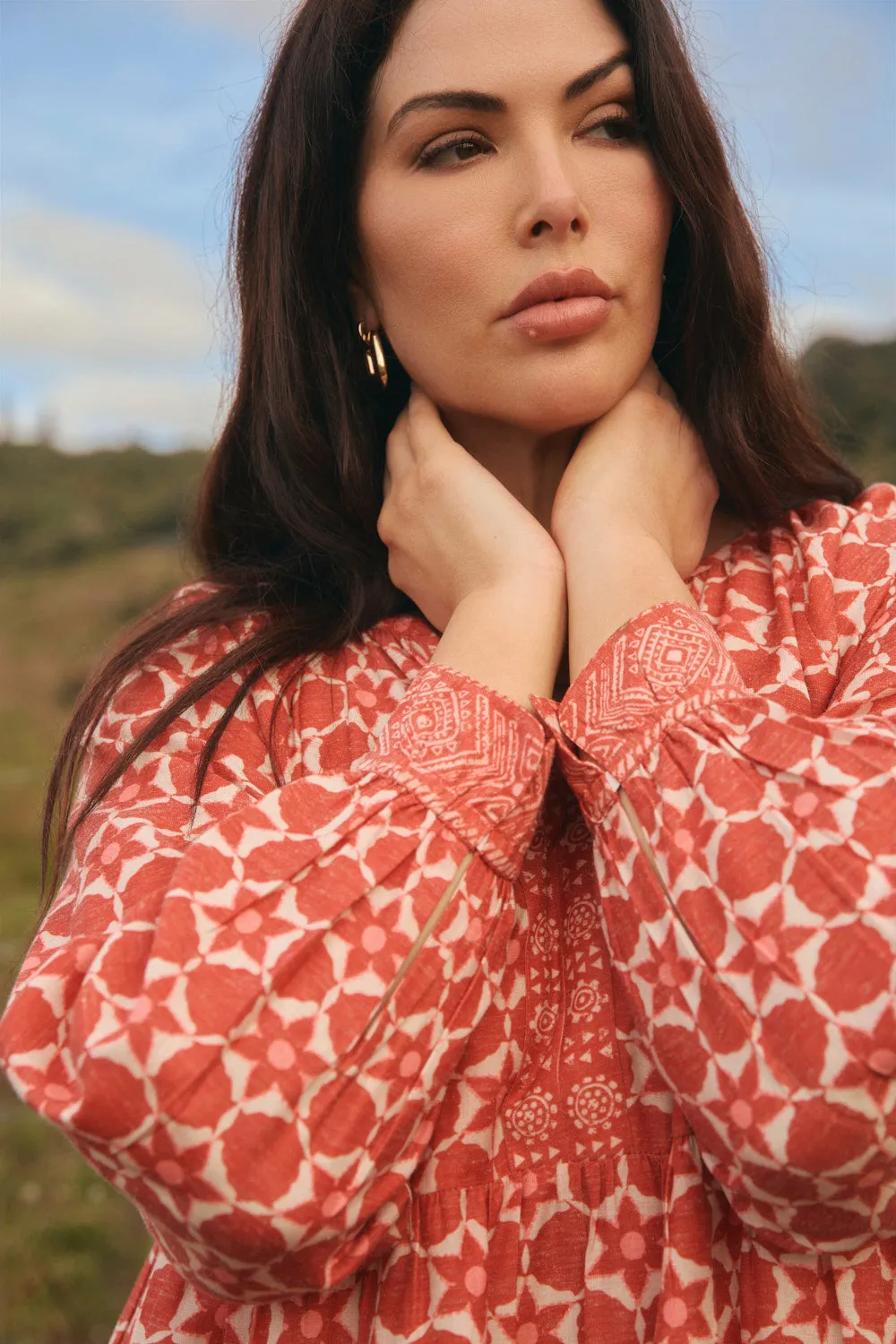 Scout Long Sleeve Dress in Lunar Eclipse Perfect Wear