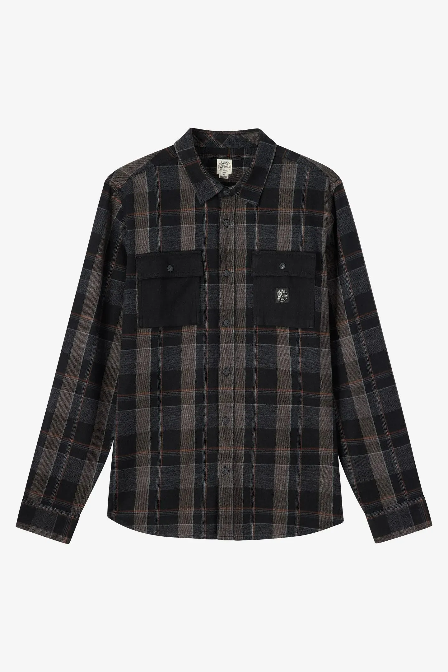 Fit Design quick-drying Oneill Mens Shirt OG Clashed Flannel