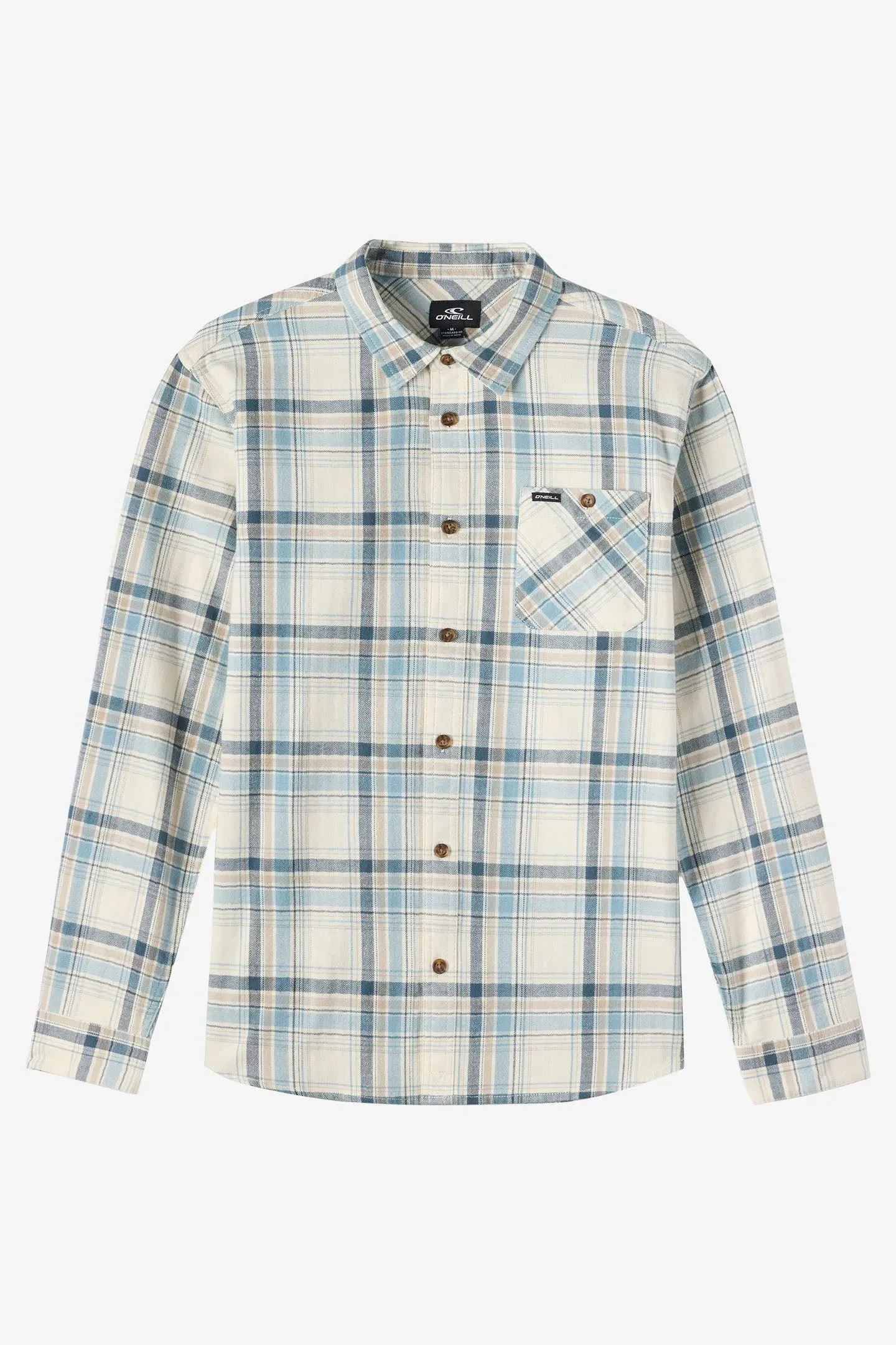 informal gathering Comfort and Breathable Oneill Mens Shirt Redmond Plaid Flannel