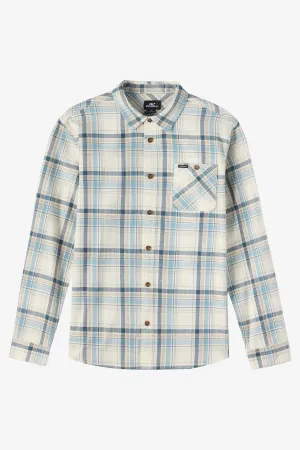 informal gathering Comfort and Breathable Oneill Mens Shirt Redmond Plaid Flannel