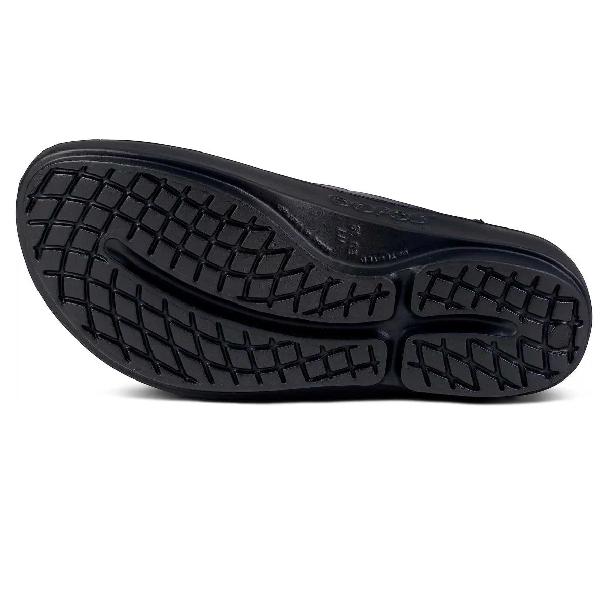 OOFOS Women's OOlala Luxe Midnight Spectre Work Shoes Move Naturally