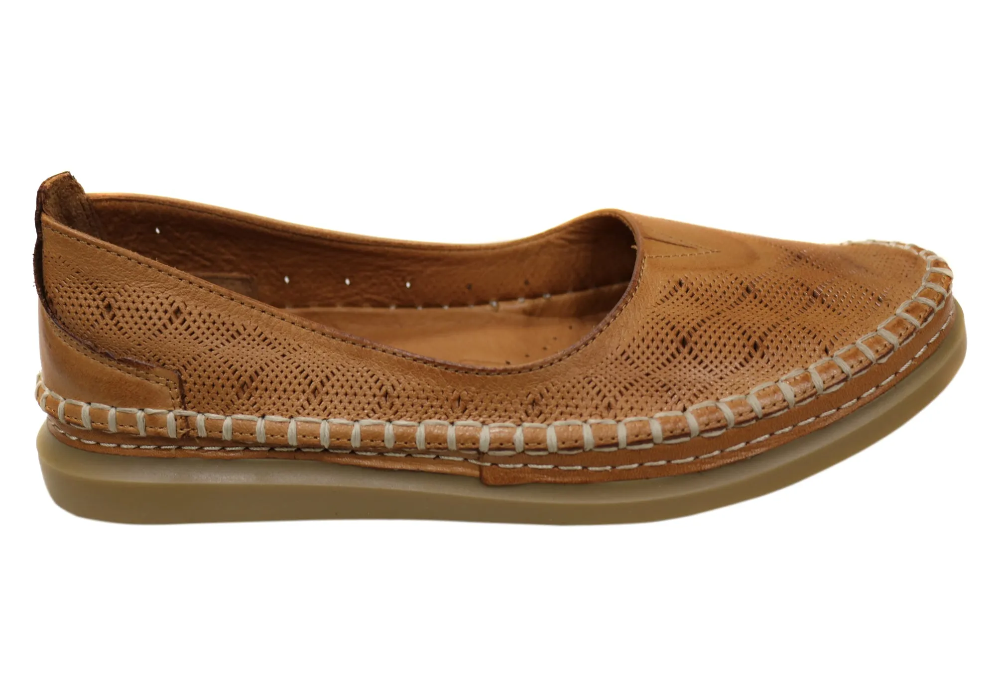 Orizonte Talli Womens European Comfortable Soft Leather Shoes Effortless Step