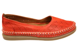 Orizonte Talli Womens European Comfortable Soft Leather Shoes Compact