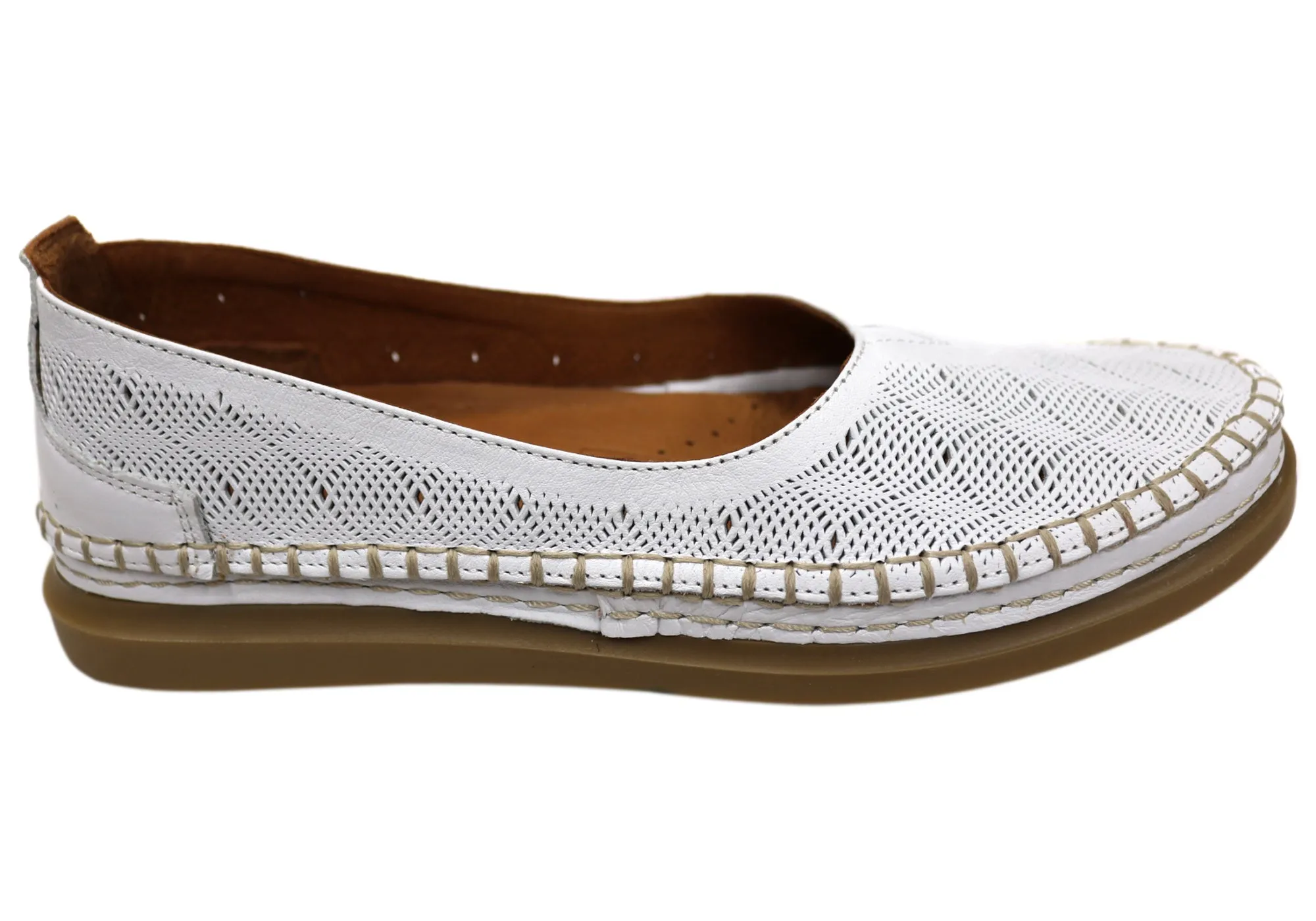 Stone Walk Office Friendly Orizonte Talli Womens European Comfortable Soft Leather Shoes