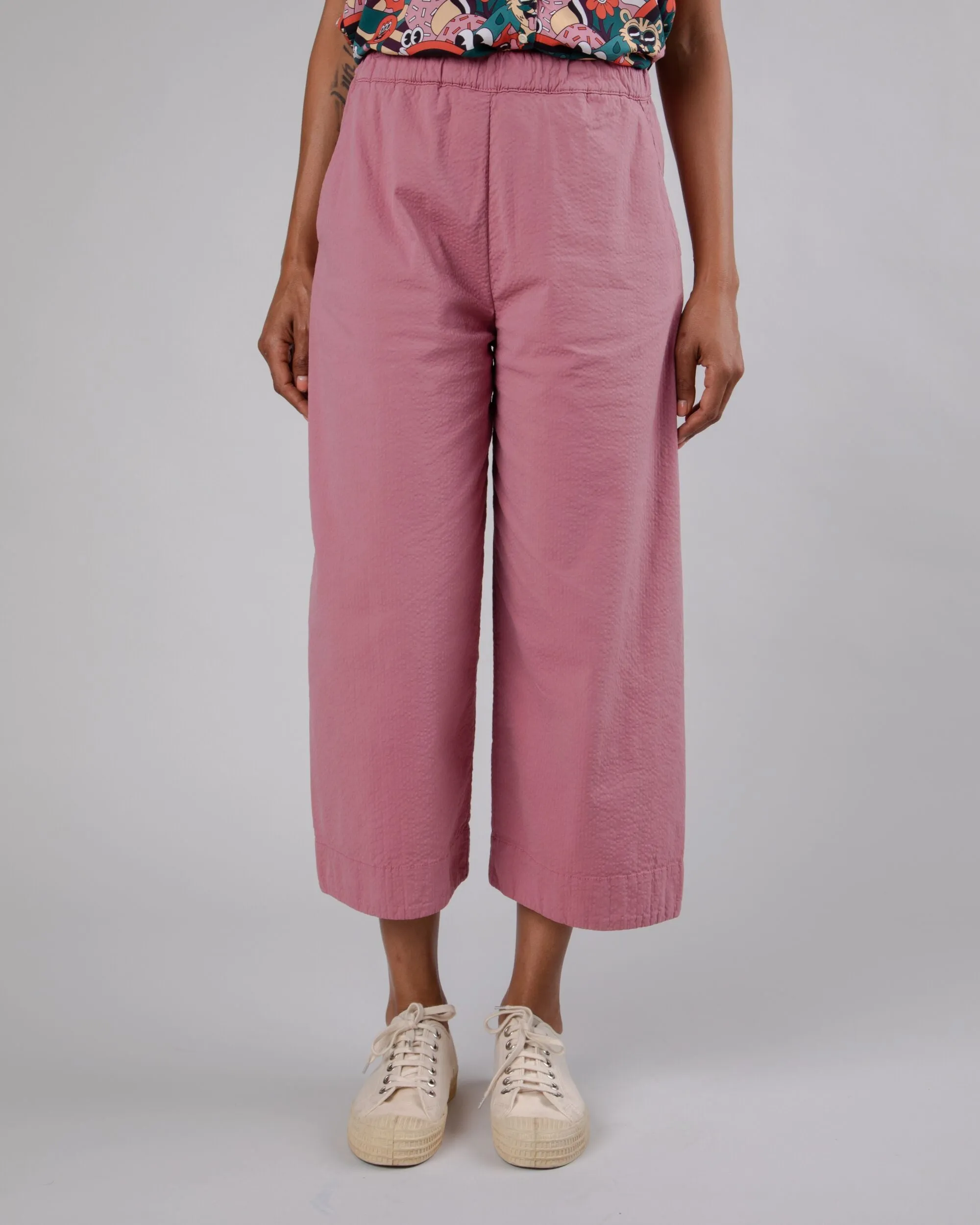 NonChafingEdges Oversize Picnic Pants Pink