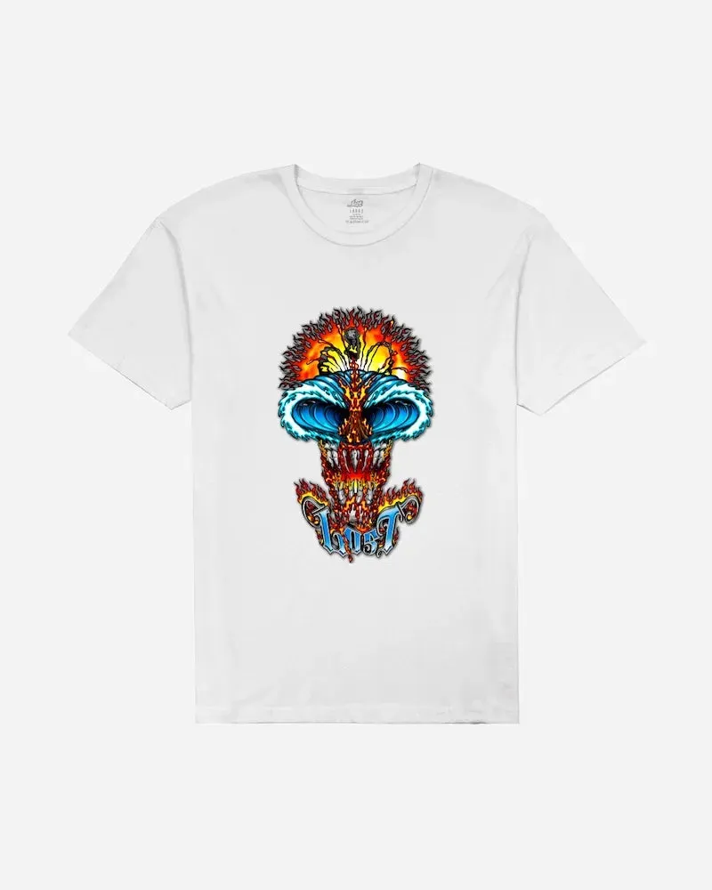 Lost Mens Shirt Wave Skull Daily Comfort