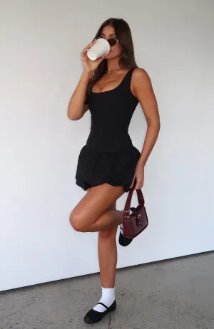 Pick Your Poison Mini Dress Black everyday elegance Coral Soft