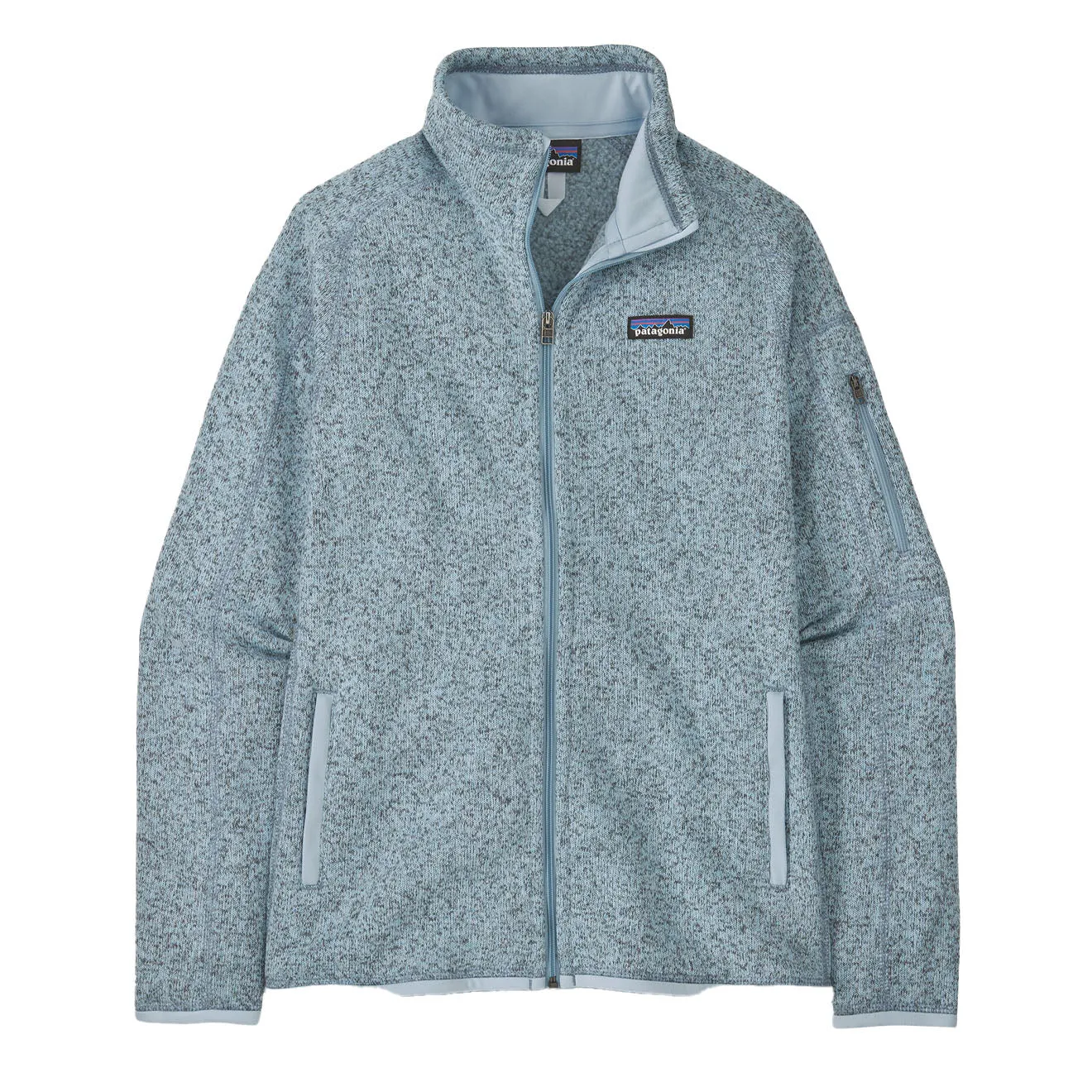 Patagonia Womens Better Sweater Jacket Fleck Blue trail gear