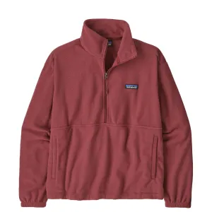 Patagonia Womens Micro D 1/2 Zip Fleece Pullover Sequoia Red Outdoor Sports Outdoor Style Gear