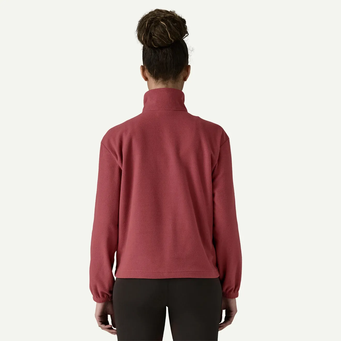 Cold Days Simple Touch Patagonia Womens Micro D 1/2 Zip Fleece Pullover Sequoia Red