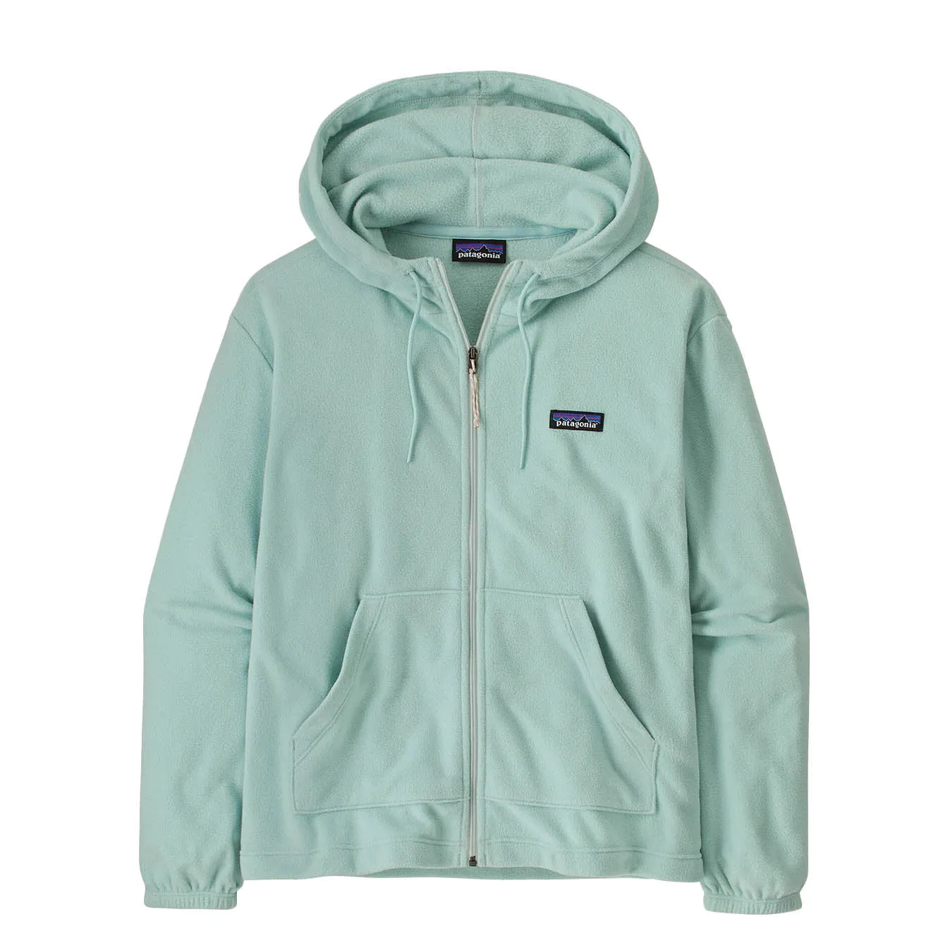 Patagonia Womens Micro D Fleece Hoody Virtually Blue Hiking Gear