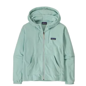 Patagonia Womens Micro D Fleece Hoody Virtually Blue Hiking Gear