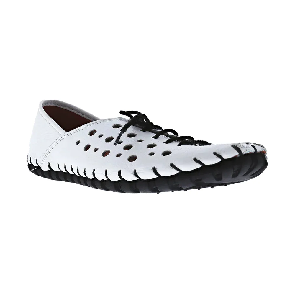 Strap Mode Compression Molded Midsole Volks Walker 1210 White