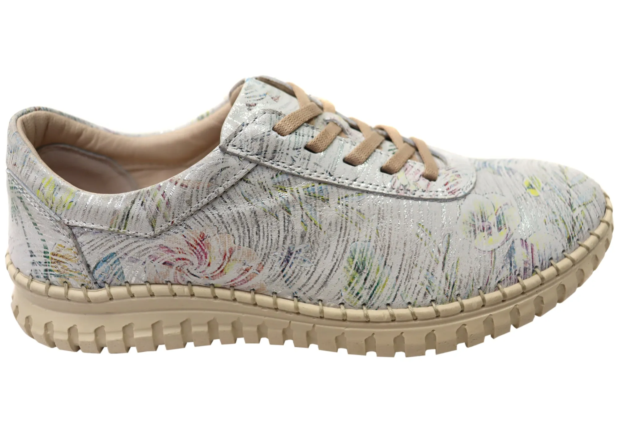 Minimalist Design Philosophy Orizonte Hazel Womens European Comfortable Leather Lace Up Shoes