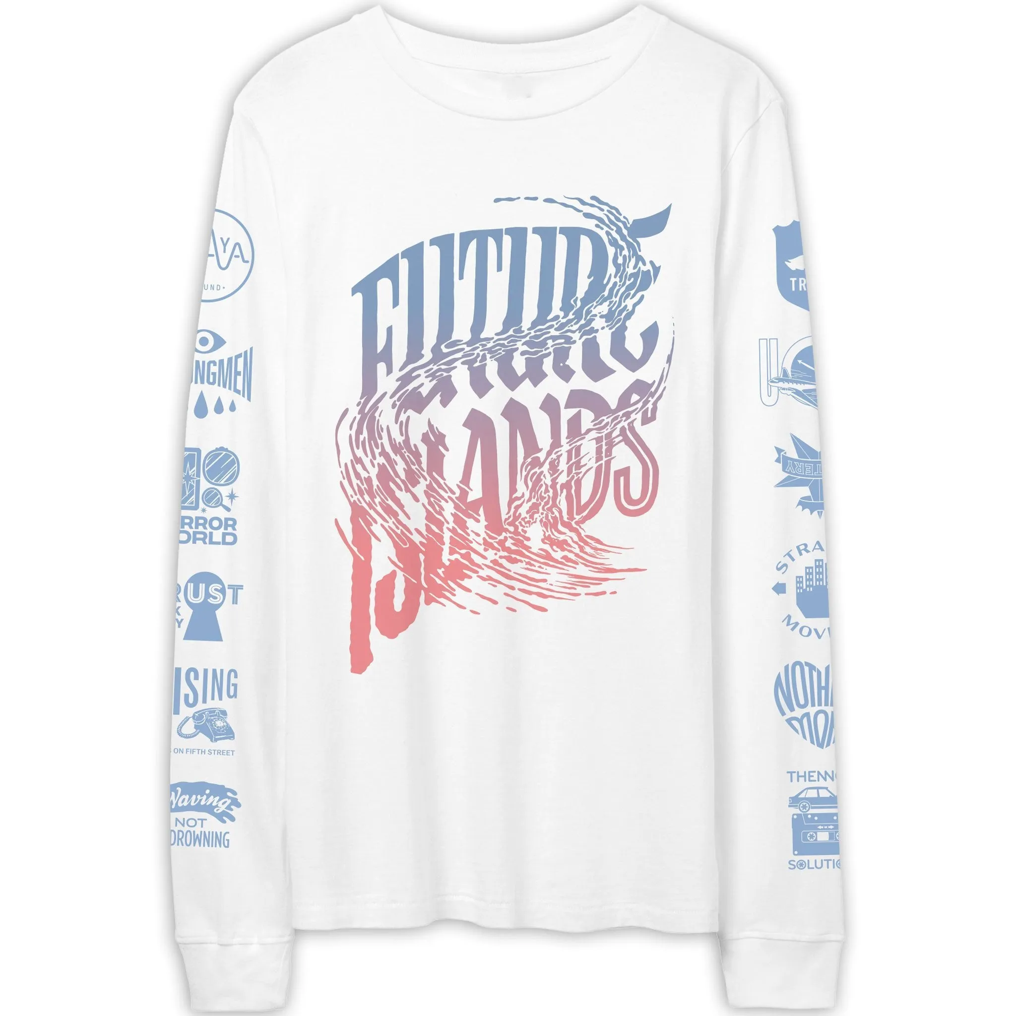 ALAYA White Longsleeve Comfort Apparel