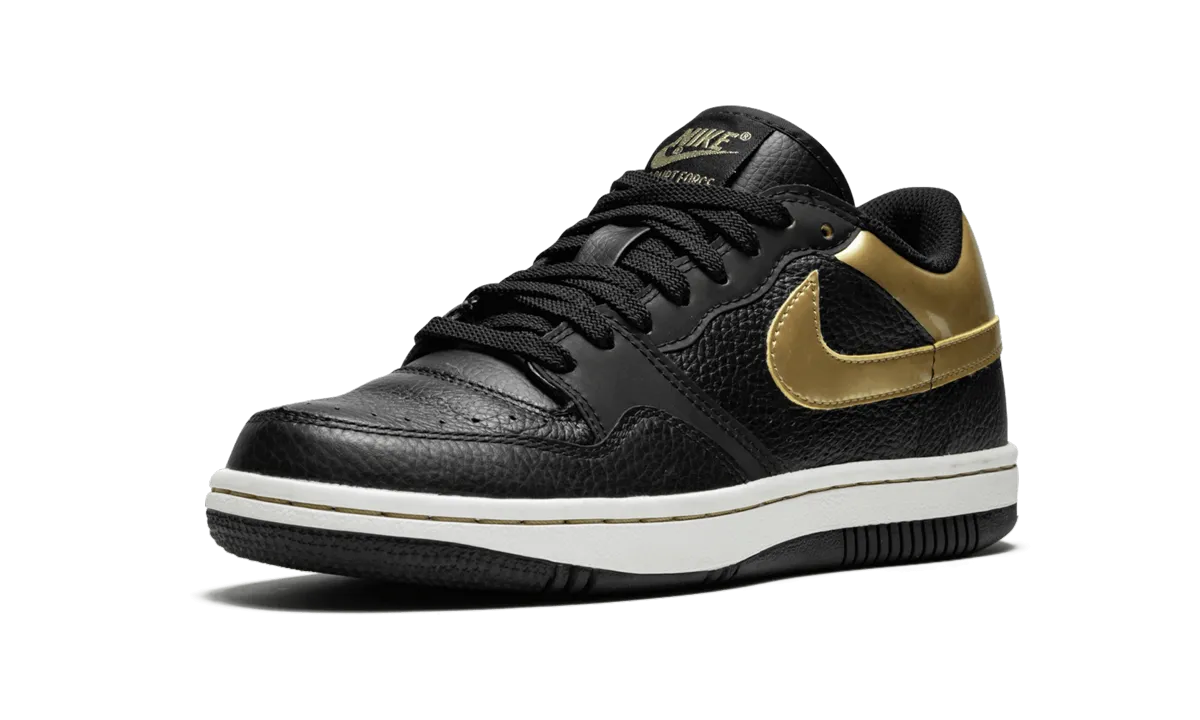 Court Force Low "Black and Gold" Quick Dry Layer reinforced construction